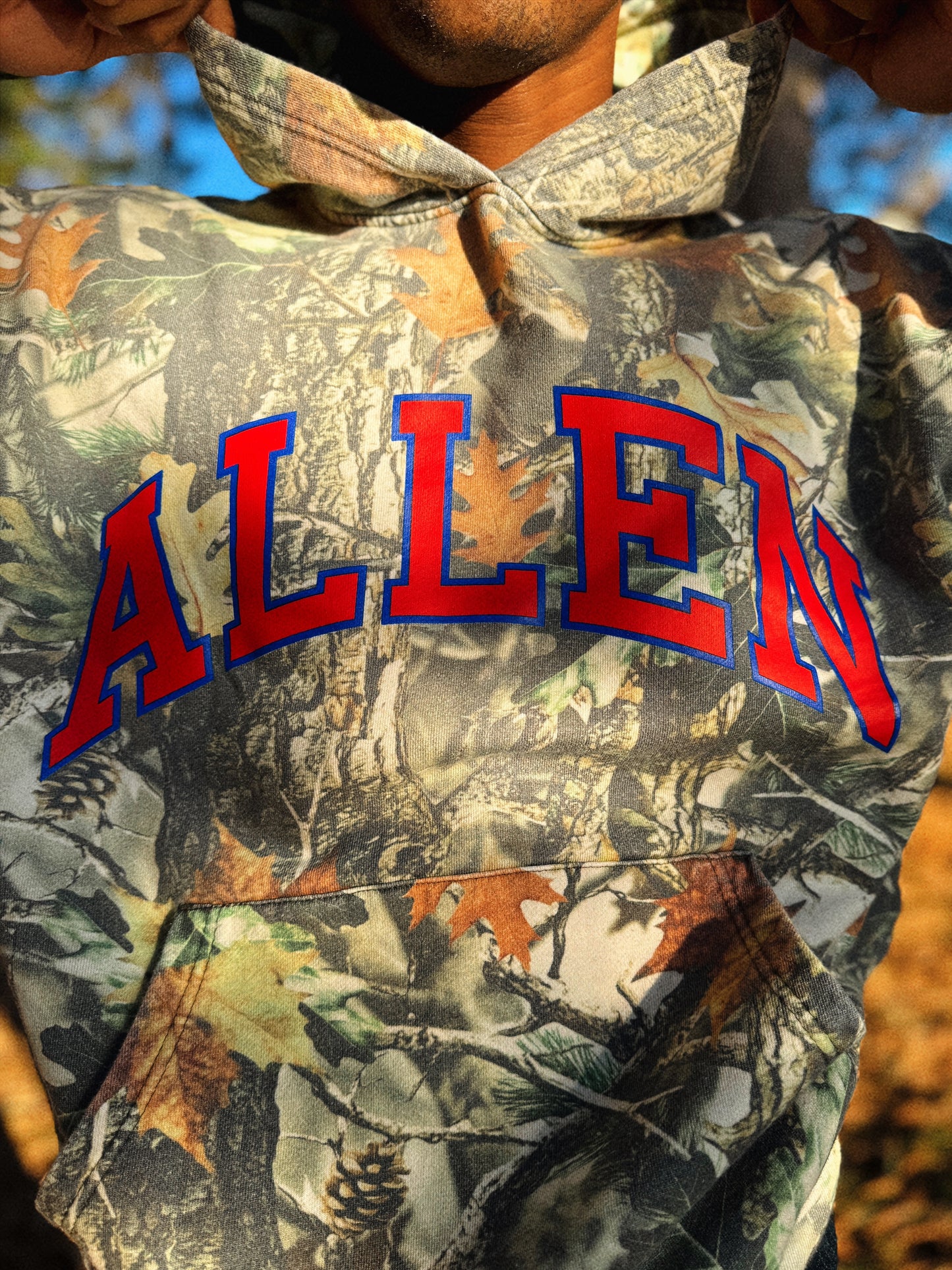 ALLEN Vintage Woods Camo Hoodie