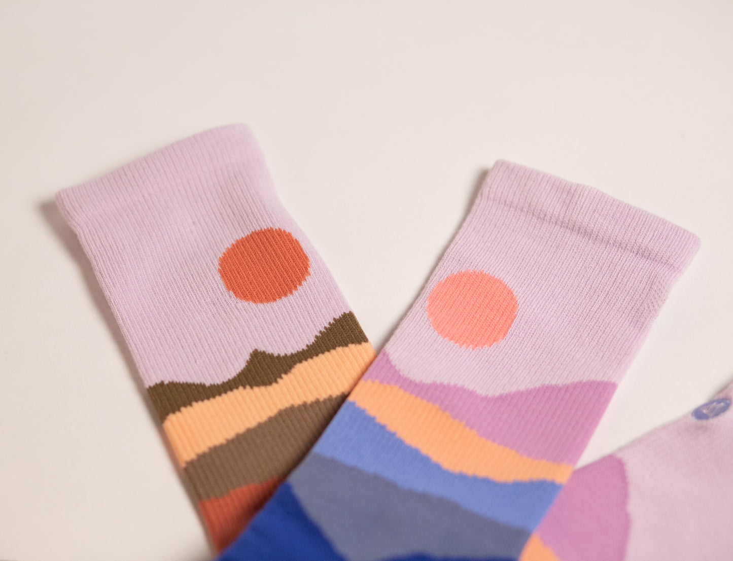 Sunrise and Sunset Socks